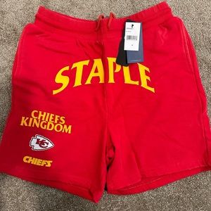 Kansas City Chiefs Staple Shorts Medium NWT